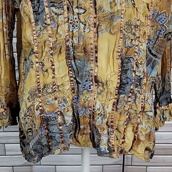 Piano long sleeved top Size S - Picture 3 of 13